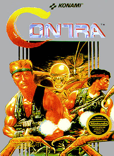 Contra hot sale nes box